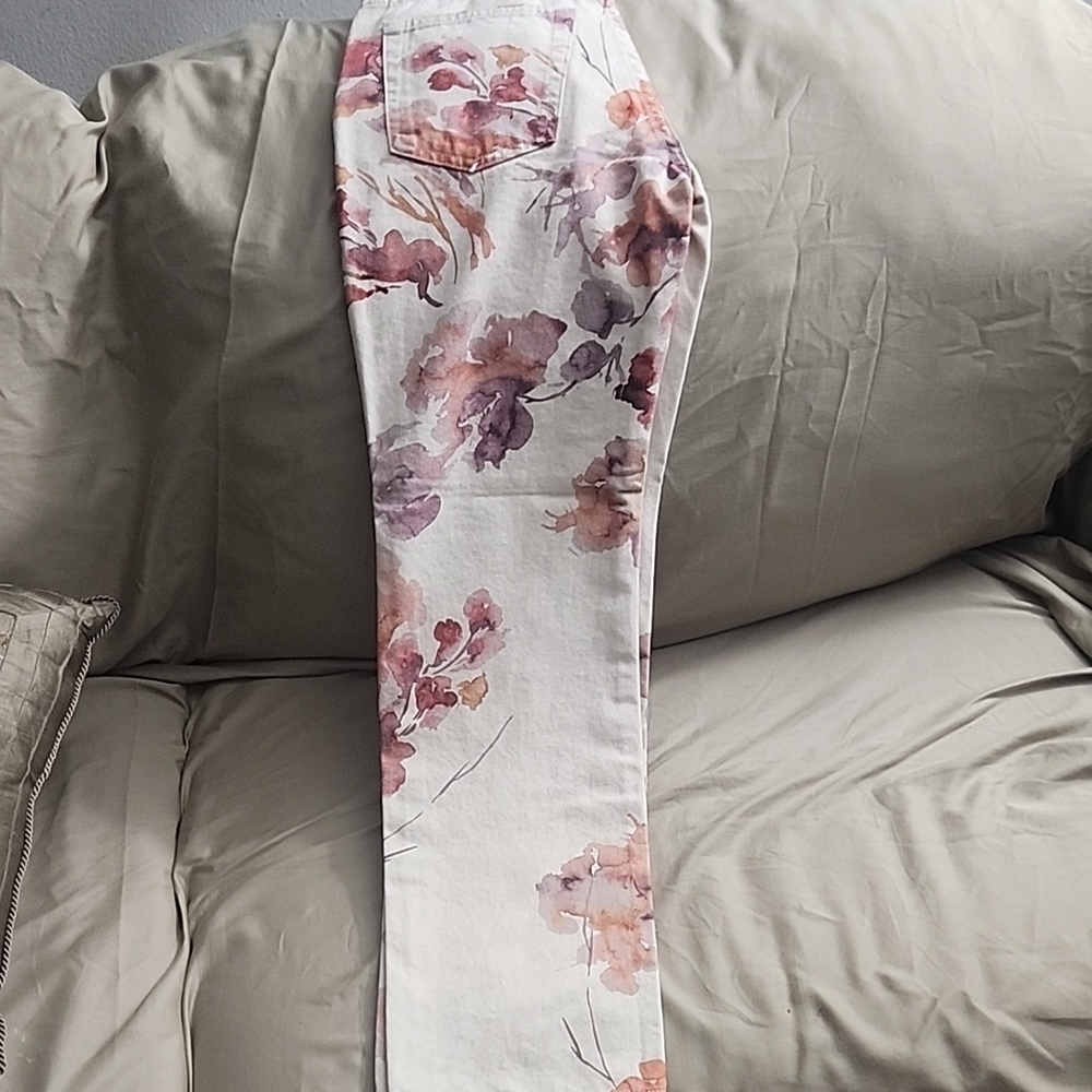 Floral Print Pants